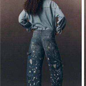 Pilcro, Kayden barrel jeans from Anthropologie. New with tag